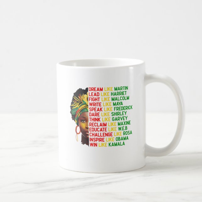 Caneca De Café Black History Month Mug (Direita)