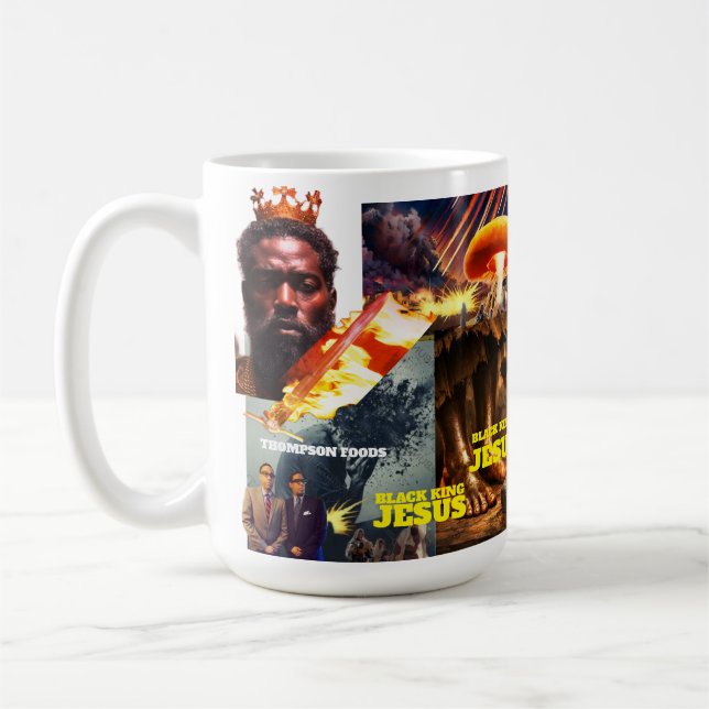 Caneca De Café BLACK KING JESUS Mug (Esquerda)