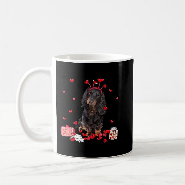 Caneca De Café Black Labrador, ouvi-te a não ouvir (Esquerda)