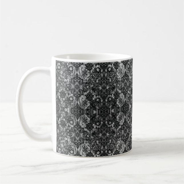 Caneca De Café Black Lacework ArtiEC Classic Mug (Esquerda)