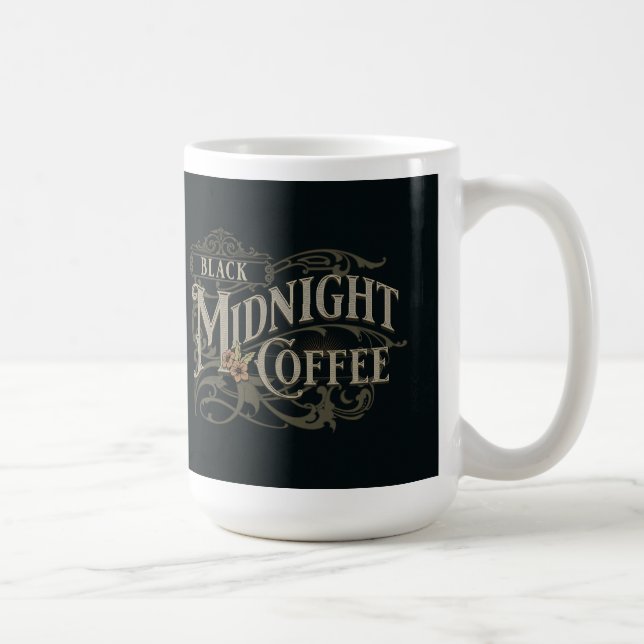Caneca de café Black Midnight (Direita)