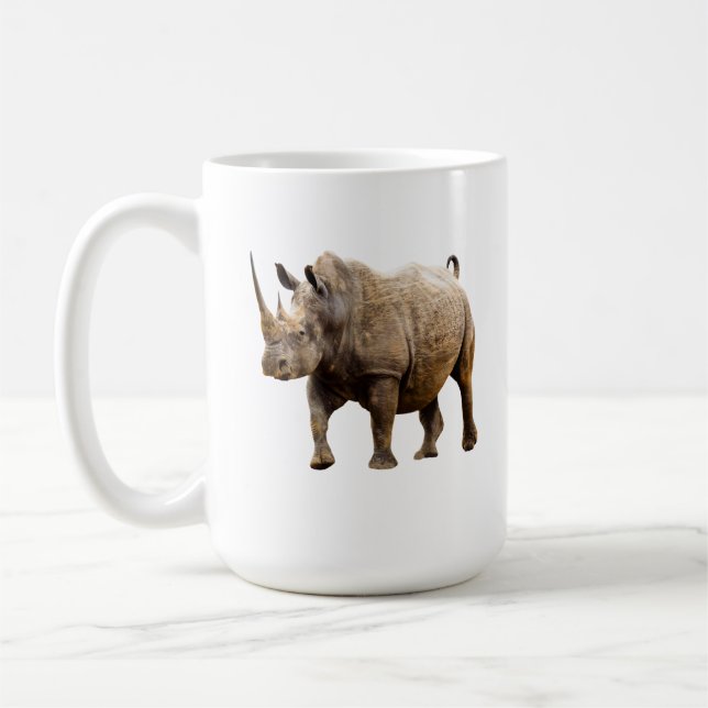 Caneca De Café Black Rhino Coffee Mug (Esquerda)