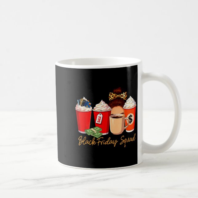Caneca De Café Black Shopng Friday Squad Coffee C Coffee Lover  (Direita)