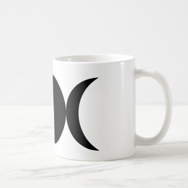Caneca De Café Black Triple Moon Mug by the Cheeky Witch (Direita)