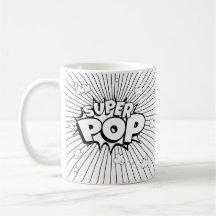 Black & White D.I.Y. SUPER POP Revista em Quadrinh