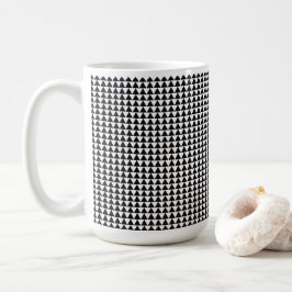 Caneca De Café Black & White Mug