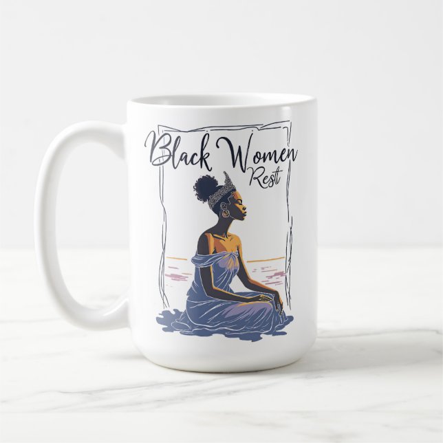 Caneca De Café Black Women REST (Esquerda)