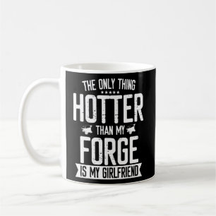 Caneca De Café Blacksmith Forge Hotter Than Namorada Knife Meta