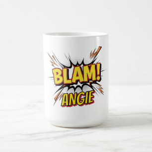 Caneca De Café Blam Comic