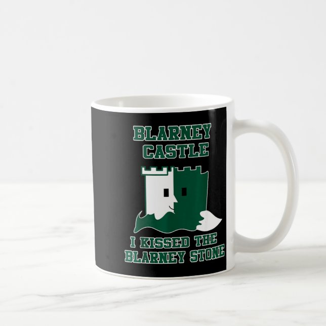 Caneca De Café Blarney Castle Ireland Men Women Kids  (Direita)