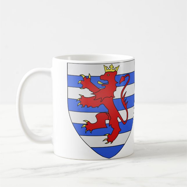 Caneca De Café Blason de la famille Chypre (Esquerda)