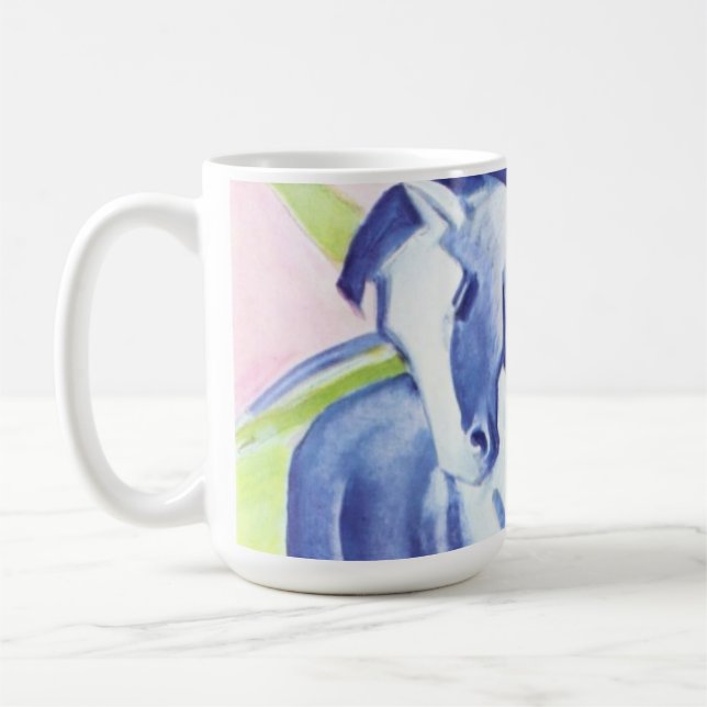 Caneca De Café Blaues Pferd I por Franz Marc Mug (Esquerda)