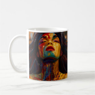 Caneca De Café Blaze de cores
