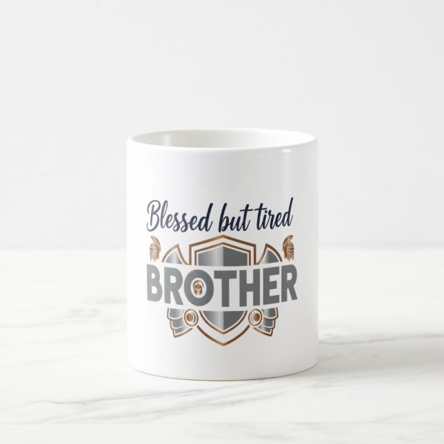 Caneca De Café Blessed But Tired Brother Mug (Centro)