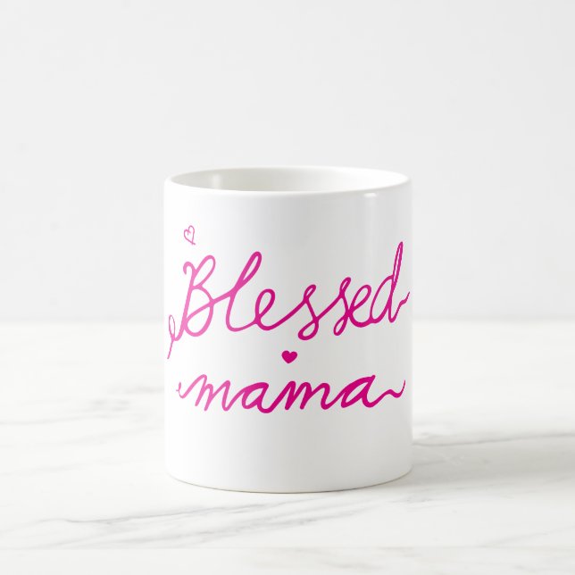 Caneca De Café Blessed Mama   (Centro)