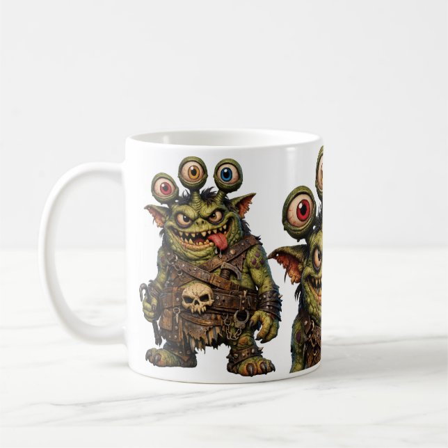 Caneca De Café "BlinkBurst Bruiser" - Série Universo BlinkBack (Esquerda)