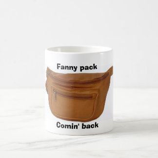 Caneca De Café Bloco de Fanny, parte traseira de Comin