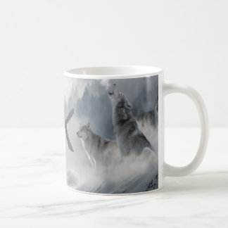 Caneca De Café Bloco de lobo