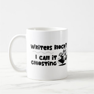 Caneca De Café Bloco do Escritor está Hospedando