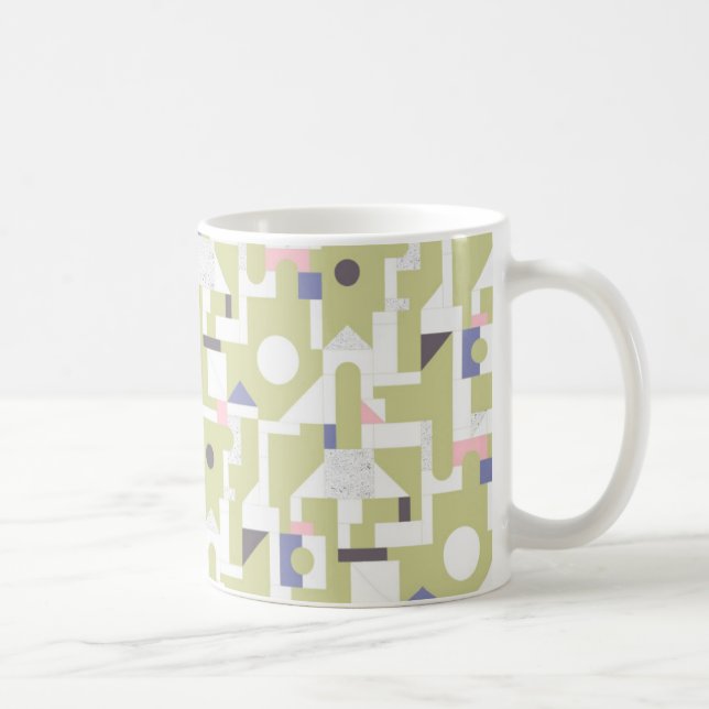 Caneca De Café Blocos de apartamentos (Direita)