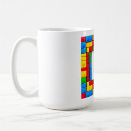 Caneca De Café Blocos de construção ANIVERSÁRIO