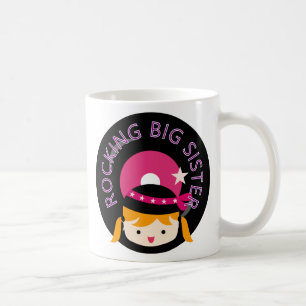 Caneca De Café Blond Rocking Big Sister