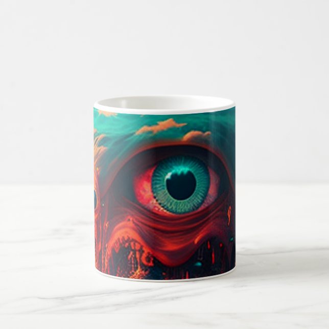 Caneca De Café Bloody Eyes (Centro)