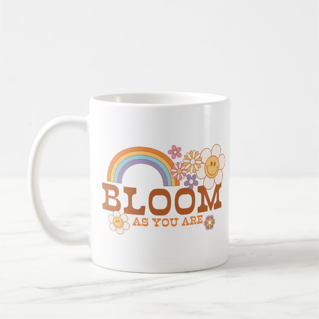 Caneca De Café Bloom Como Você Está (Esquerda)