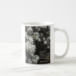 Caneca De Café Bloom Scripting Card Coffee Mug