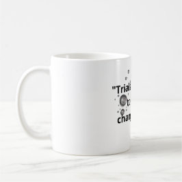 Caneca De Café Bloom Through Trials – Strength from the Cracks