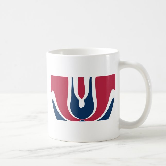 Caneca De Café Blooming Red Hakuna Matata Última design de presen (Direita)