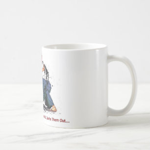 Caneca De Café Bloqueador do judo para fora