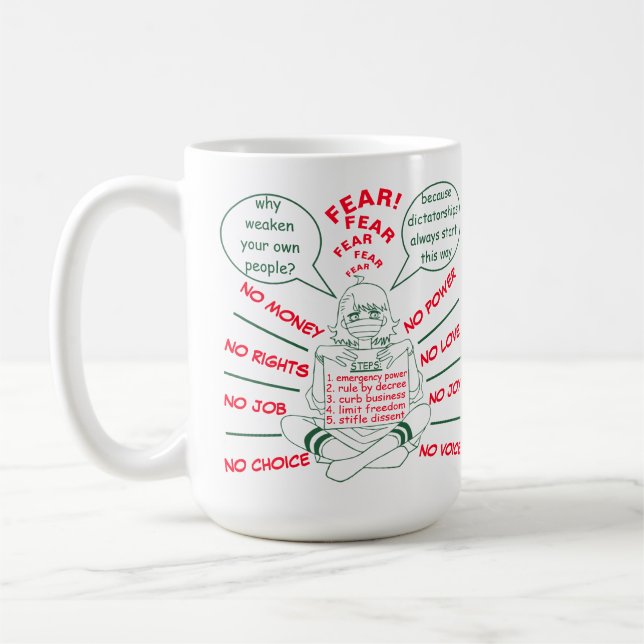 Caneca De Café Bloqueio (Esquerda)