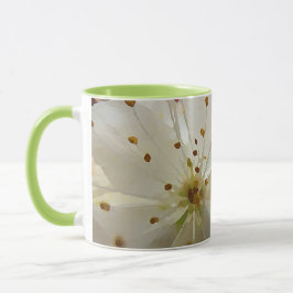 Caneca De Café Blossomas de ameixas Impressionistas Trabalho de a