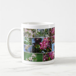 Caneca De Café Blossomas de Maçã e Abelhas de Mel