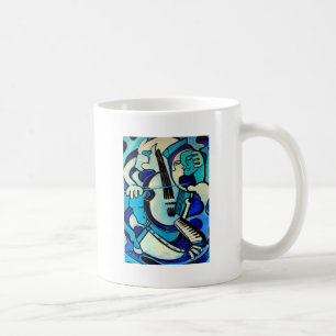 Caneca De Café Blue Bang