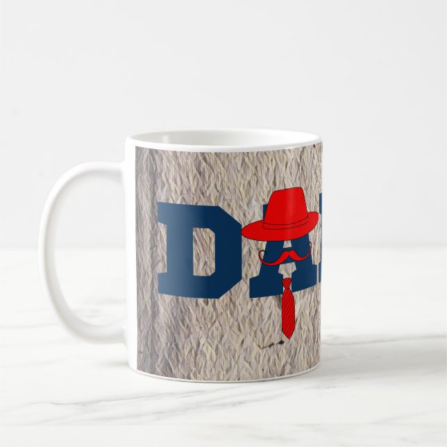 Caneca De Café Blue best grandpa ever the times (Esquerda)