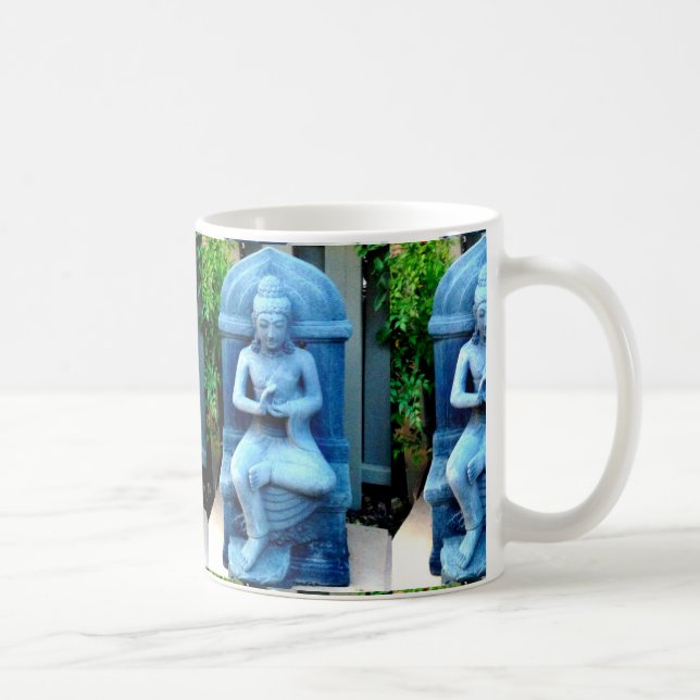 Caneca De Café Blue Buddhas Mug (Direita)