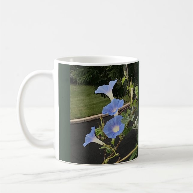 Caneca De Café Blue Cascade Morning Glory (Esquerda)
