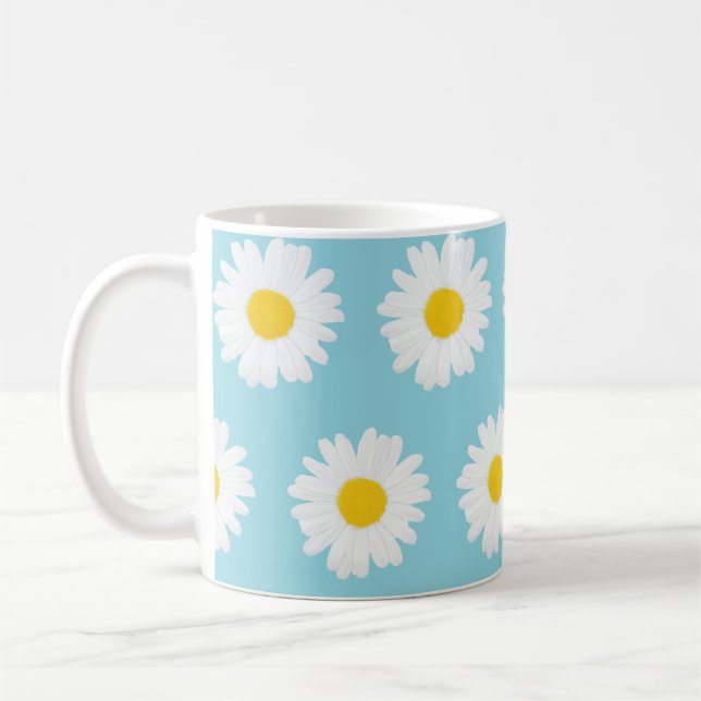Caneca De Café Blue Daisy Mug (Esquerda)