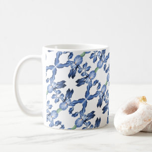 Caneca De Café Blue Dutch Iris -