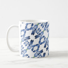 Caneca De Café Blue Dutch Iris -