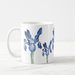 Caneca De Café Blue Dutch Iris -