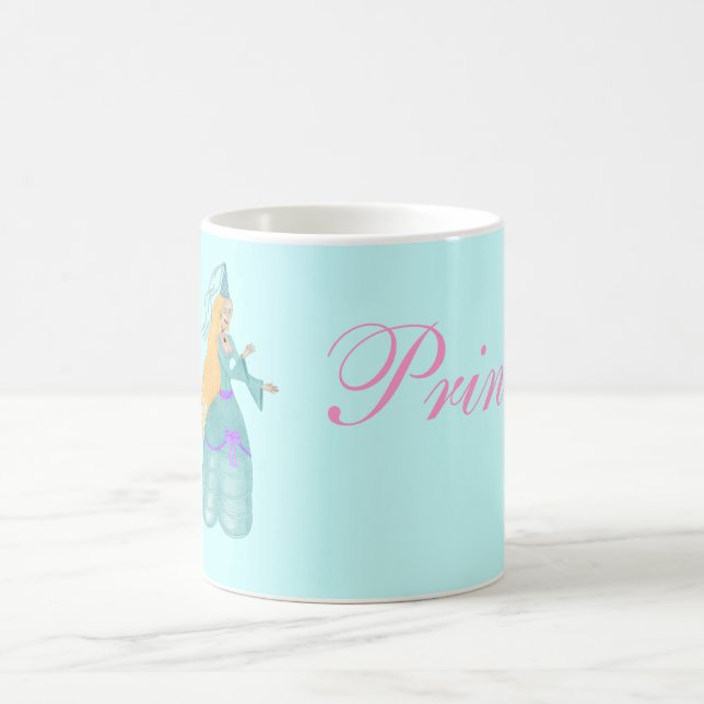 Caneca De Café Blue Fairytale Princess Mug (Centro)