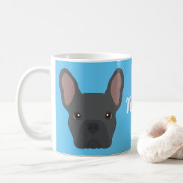 Caneca De Café Blue French Buldog Coffee Mug
