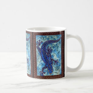 Caneca De Café Blue Gecko Mug