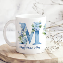 Caneca De Café Blue Hydrangea Mothers Day Coffee Mug