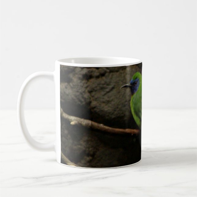 Caneca De Café Blue Mask Leafbird Mug (Esquerda)