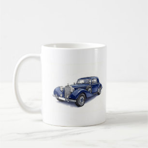 Caneca De Café Blue Mercedes, Coleção de Natasha Us