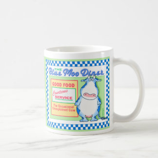 Caneca De Café BLUE MOO DINER Boynton